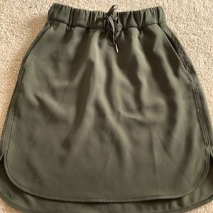 Lululemon Hunter Green Skirt